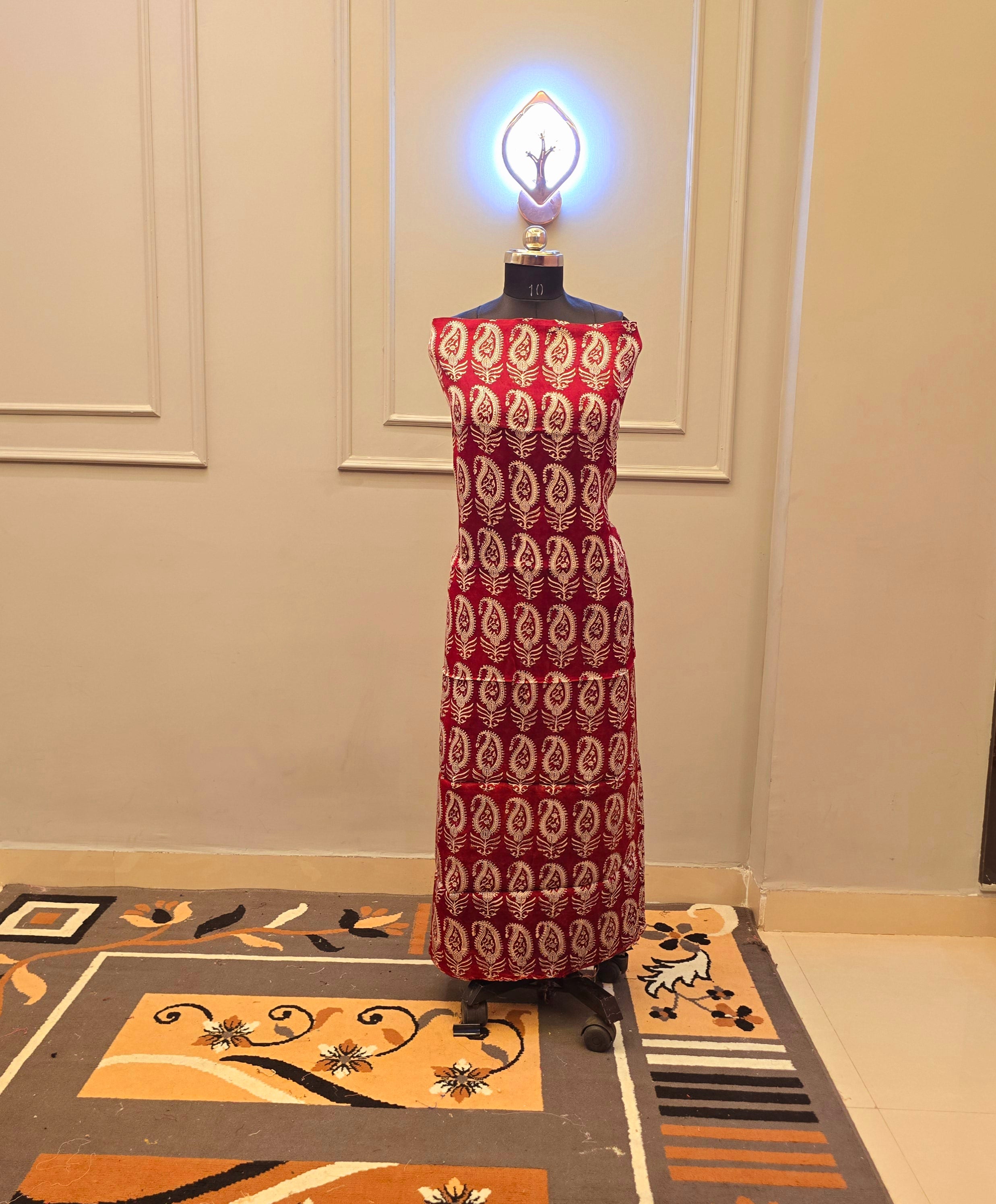 Hand Block Bagh Print Modal Silk 2 Piece Suits