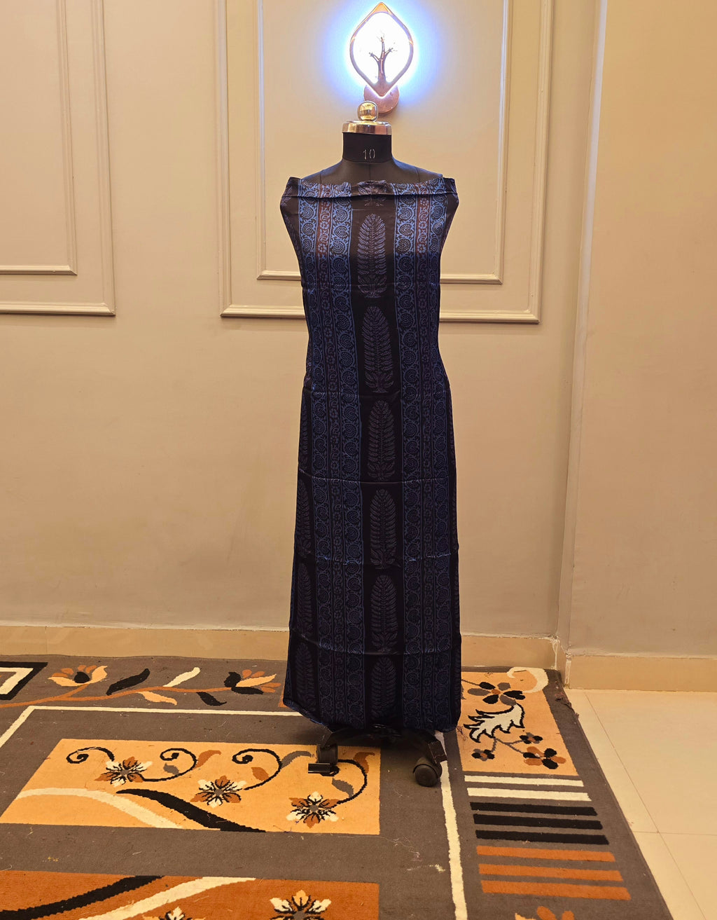 Hand Block Bagh Print Modal Silk 2 Piece Suits