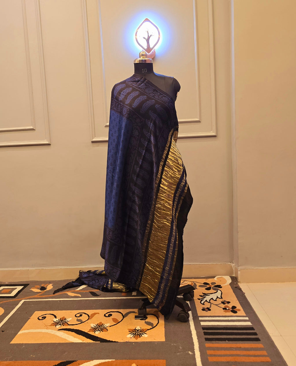 Hand Block Bagh Print Modal Silk 2 Piece Suits