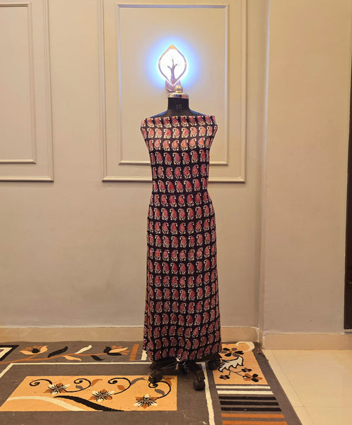 Hand Block Bagh Print Modal Silk 2 Piece Suit