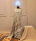 Indigo cotton suit