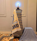 Indigo cotton suit