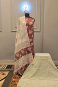 Kalamkari Hand Block Cotton Suit