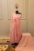 Kalamkari Hand Block Cotton Suit