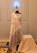 Kalamkari Hand Block Cotton Suit