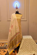 Kalamkari Hand Block Cotton Suit